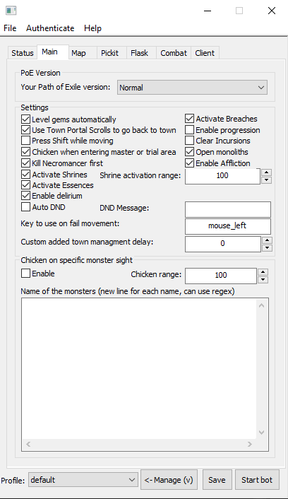 Проверенная боевыми условиями автоматизация Path of Exile 1