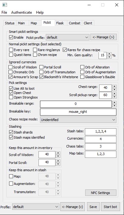 Продвинутая система фильтрации предметов